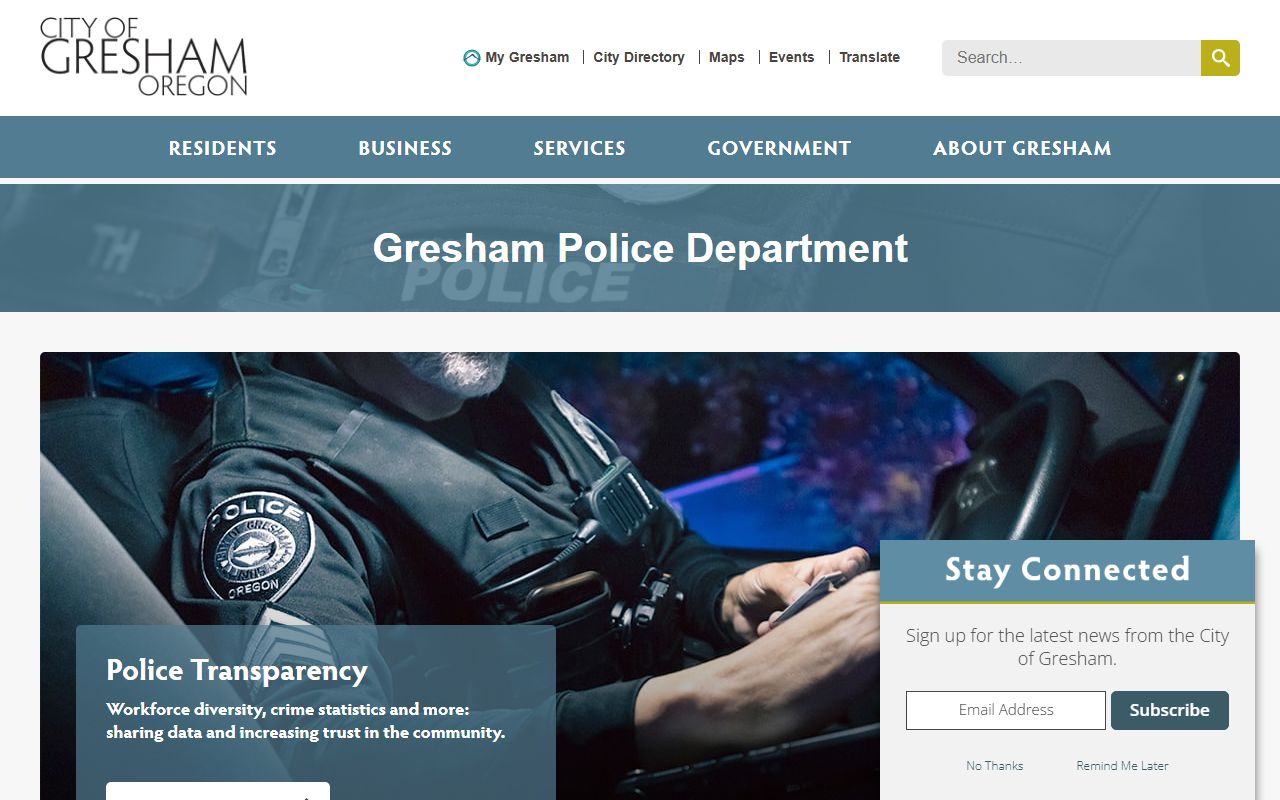 Gresham Police Department